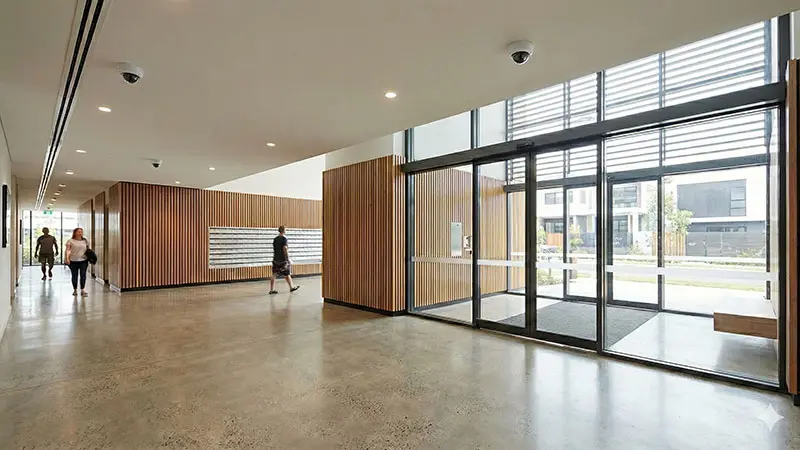 CCTV system in apartment building