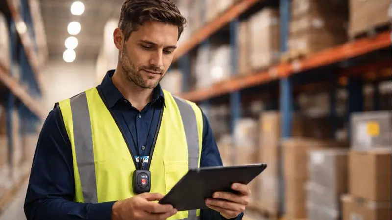 Workplace safety monitoring system